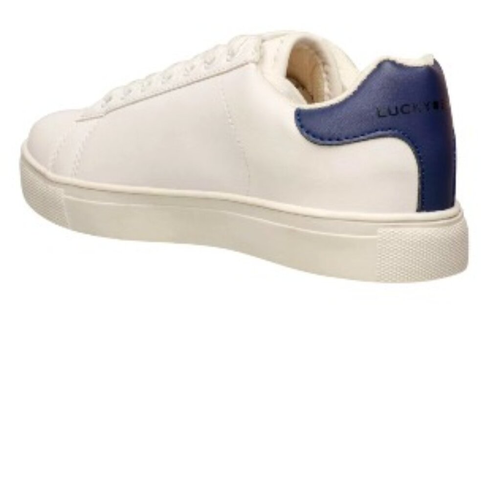 BNWT LUCKY BRAND Reid White Lace Up Low Top Sneaker KICKS (9)